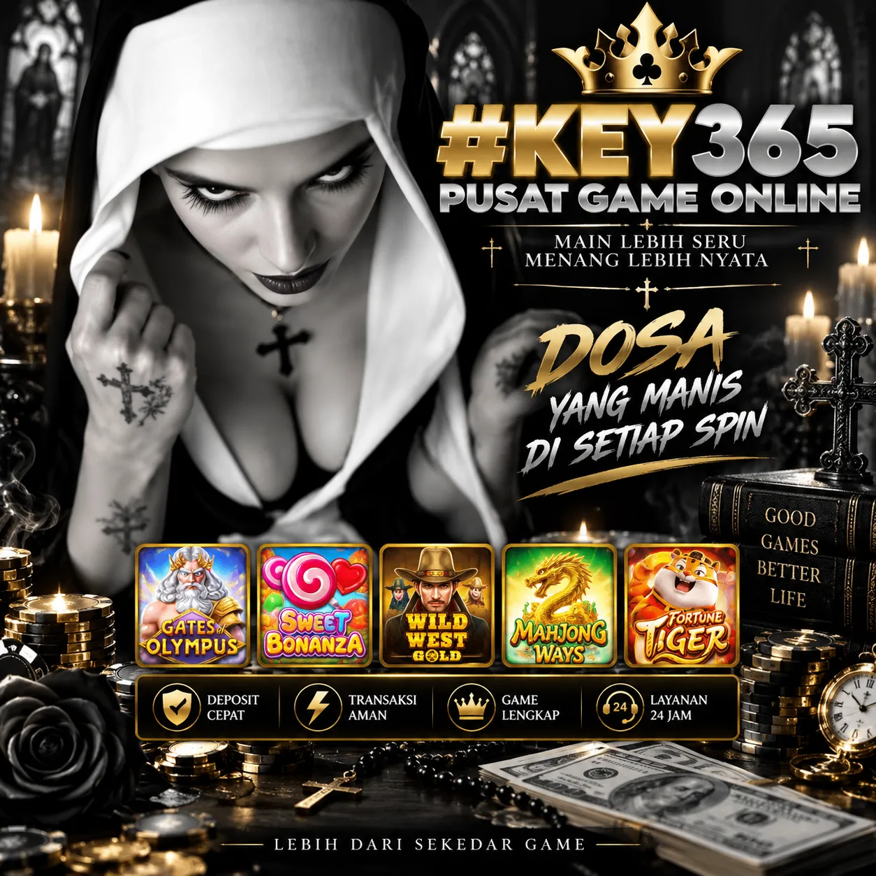 KEY365 - Link Game Online dengan Tema Keindahan dan Menawan